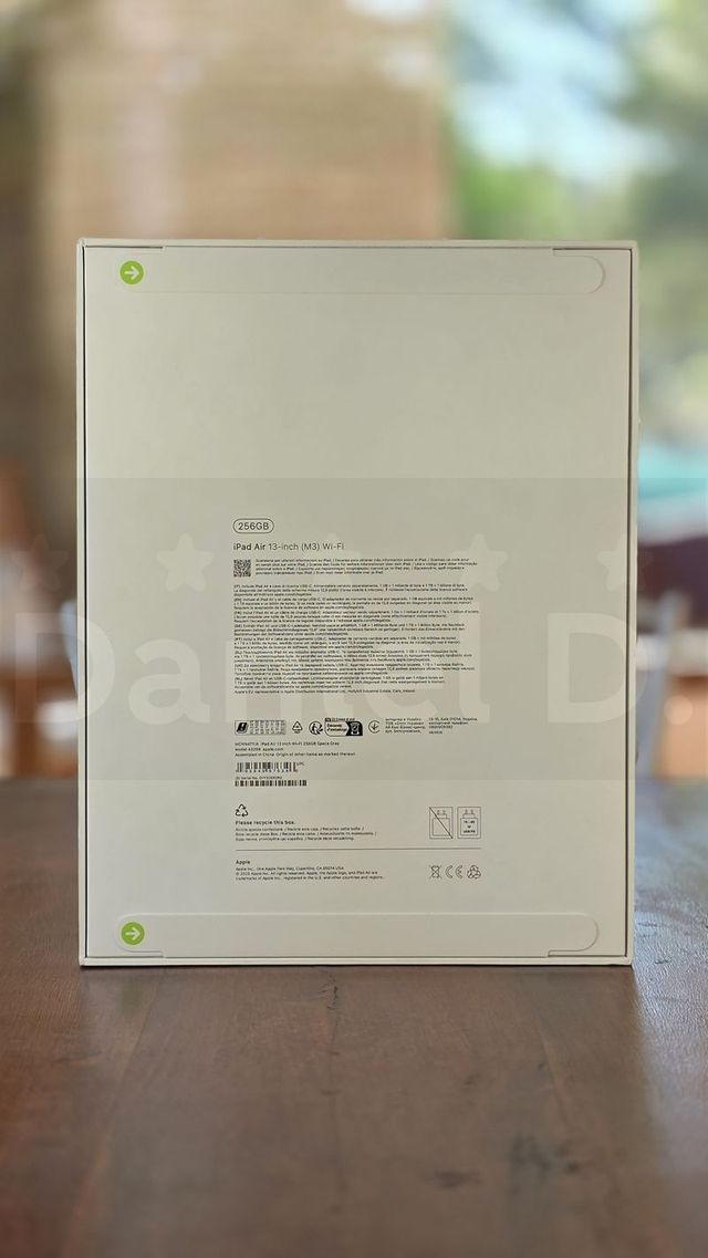 Apple iPad Air 13'' M3 256GB sigillato