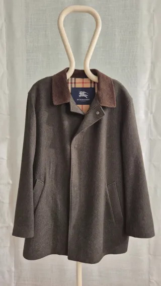 Chaquetón Burberry Marrón/Verde