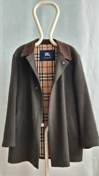 Chaquetón Burberry Marrón/Verde
