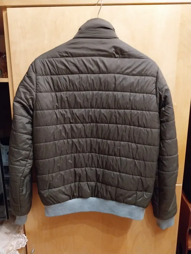 Chaqueta Zara Marrón y Gris