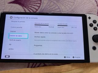 Nintendo Switch OLED Blanca y Negra