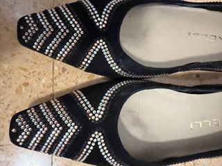 Bailarinas Martinelli Negro/Dorado Talla 38