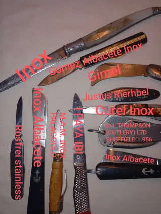 Lote de herramientas antiguas