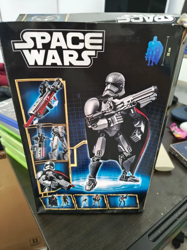 Space Wars KSZ 605-4 Figura Costruzione