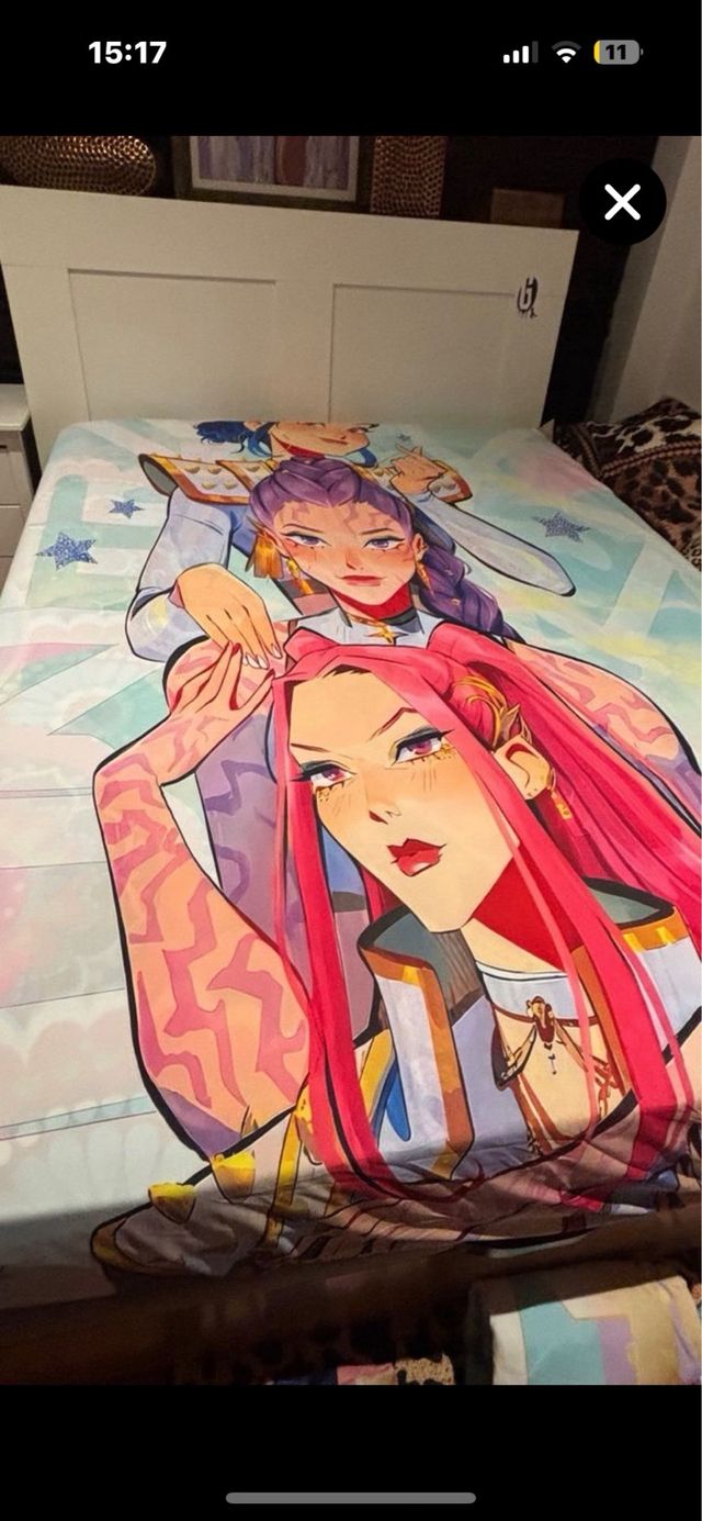 Juego de sábanas K-Pop Demon Hunters