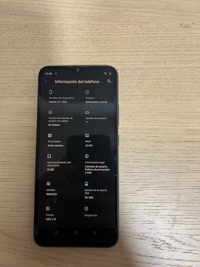 Realme C11 Negro
