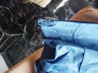 Borsone da calcio blu