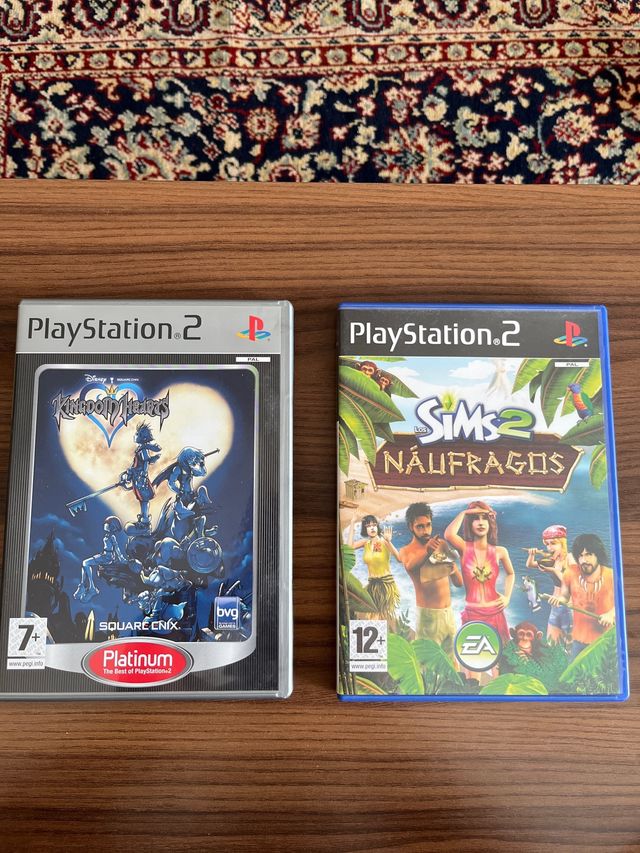 Pack 2 Jogos PS2: Kingdom Hearts e Os Sims 2
