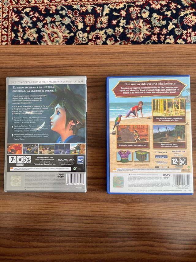Pack 2 Jogos PS2: Kingdom Hearts e Os Sims 2