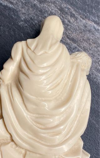 Scultura vintage La Pietà di Michelangelo