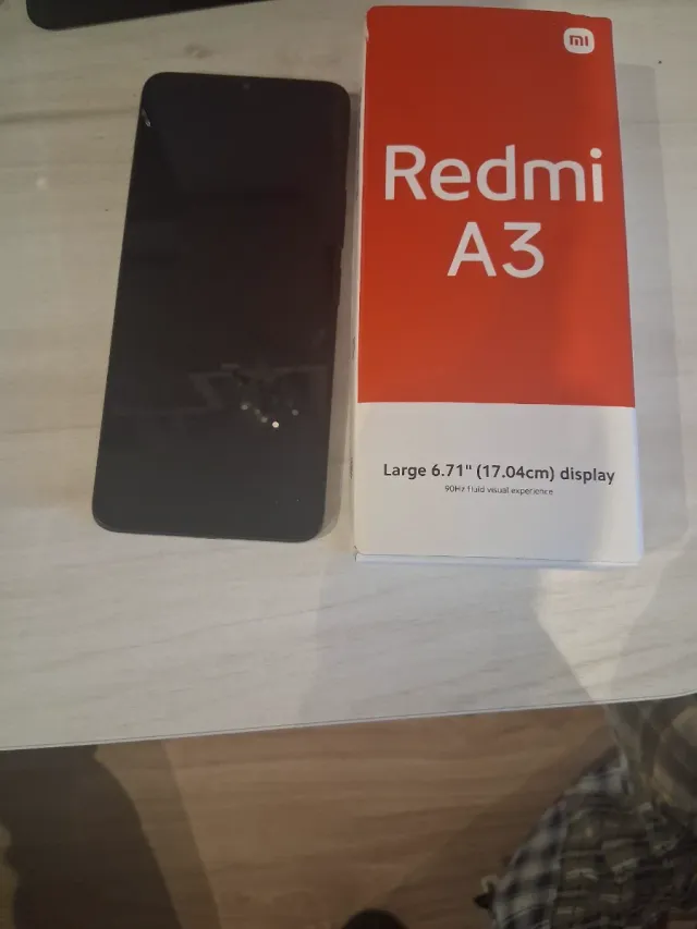 Xiaomi Redmi A3 Negro con caja