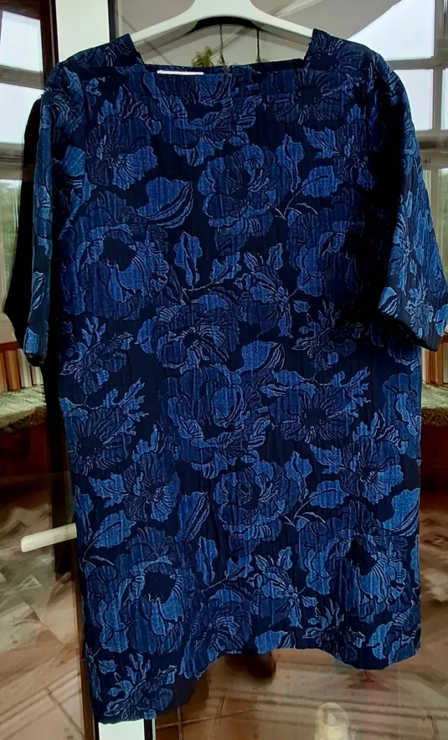 Vestito Mango floreale blu