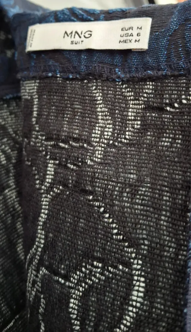 Vestito Mango floreale blu