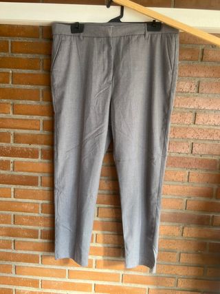 Pantalones Chinos Gris Lefties Talla 44
