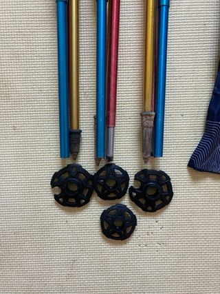 3 Bastones AONIJIE Vertical Z 130cm