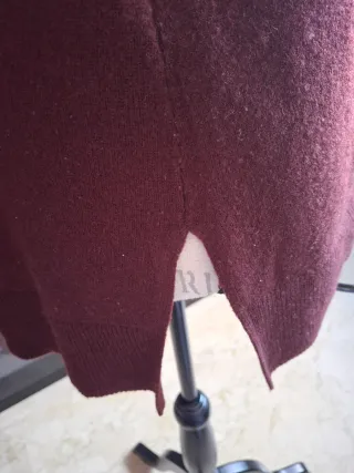 Jersey Massimo Dutti Cachemira Rojo XL