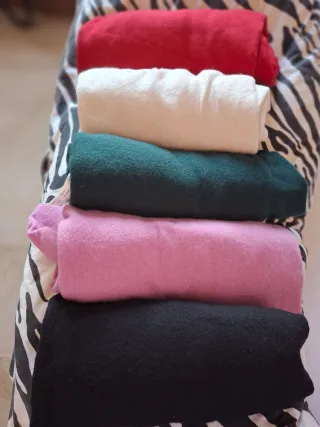 Jersey Massimo Dutti Cachemira Rojo XL