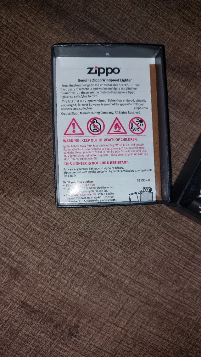 Zippo Gas Mask Made in USA