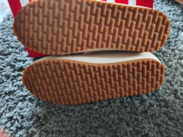 Tenis botín piel Diesel beige/blanco