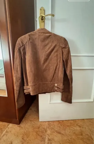 Cazadora Mango Marrón Talla S