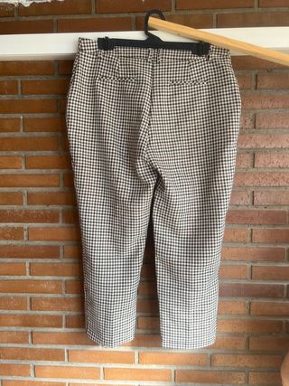 Pantalón Chino Cuadros Primark Talla 44
