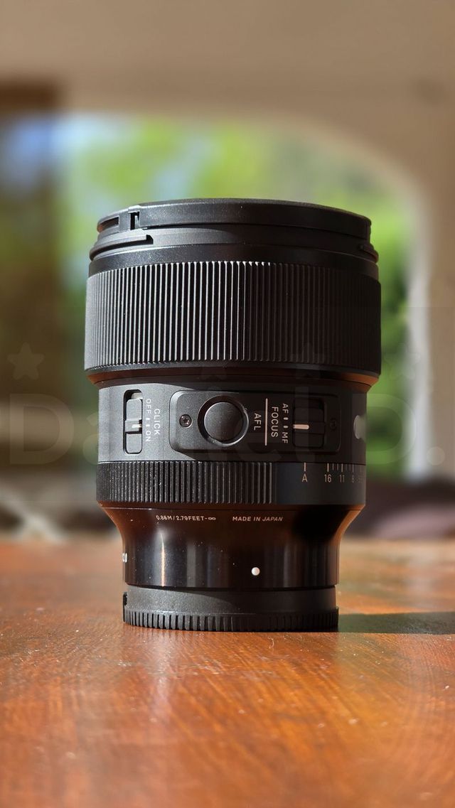 Obiettivo Sigma 85mm F1.4 DG DN Art Sony E