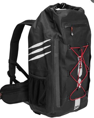 Mochila 20L Impermeable Negra.