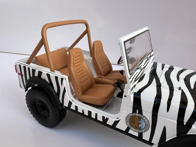 Greenlight Ace Ventura Jeep CJ7 1:18