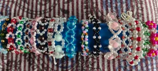 Pulseras artesanales hechas a mano