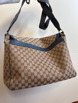 Borsa Gucci Monogram GG Azzurra