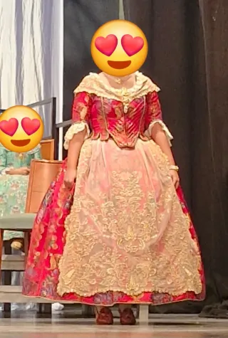 Traje Fallera S.XVIII Talla 36/38