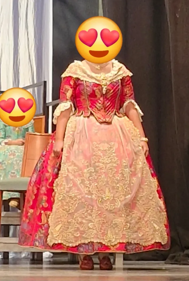 Traje Fallera S.XVIII Talla 36/38