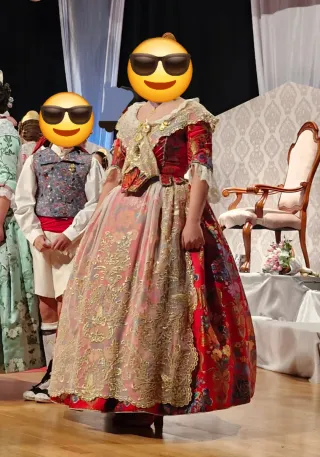 Traje Fallera S.XVIII Talla 36/38