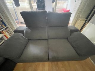 Sofá modular 3 + 2 gris