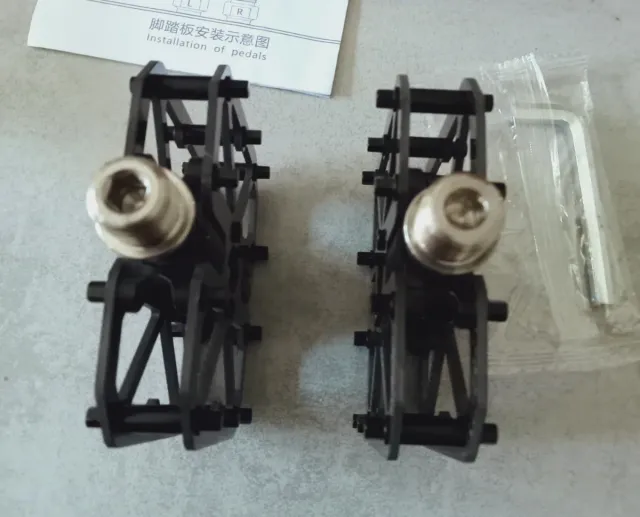 Pedali per Bicicletta in Fibra di Carbonio ZTTO