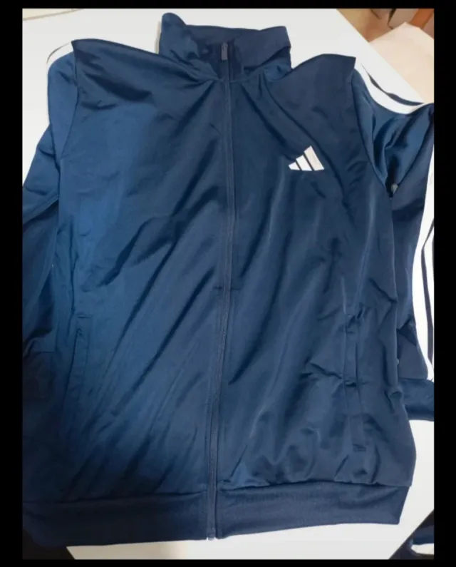 Chándal Adidas Azul y Blanco Completo