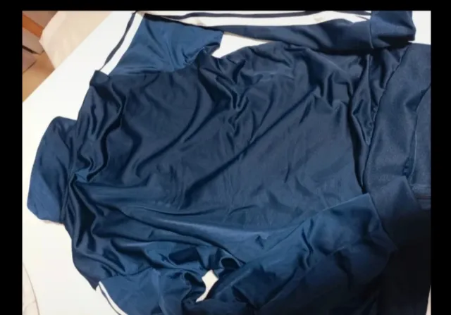 Chándal Adidas Azul y Blanco Completo