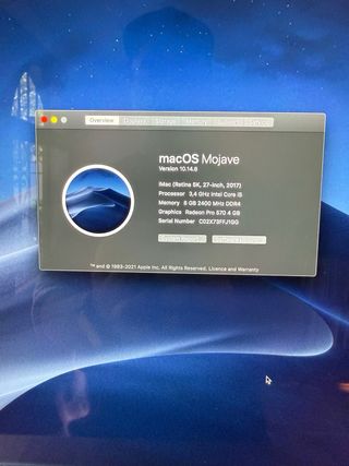 Oferta Black Sunday //iMac 27” Retina 1TB 8gbRAM//