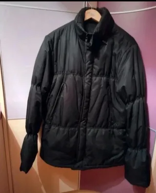 Plumas negro talla L