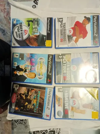 Lotto di 6 Giochi PS2
