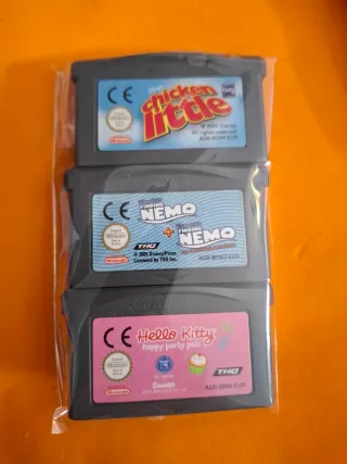 Lote 6 Juegos Game Boy Advance Infantiles