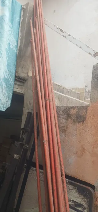 Andamio completos metálico rojo Nuevos de 03 y 04