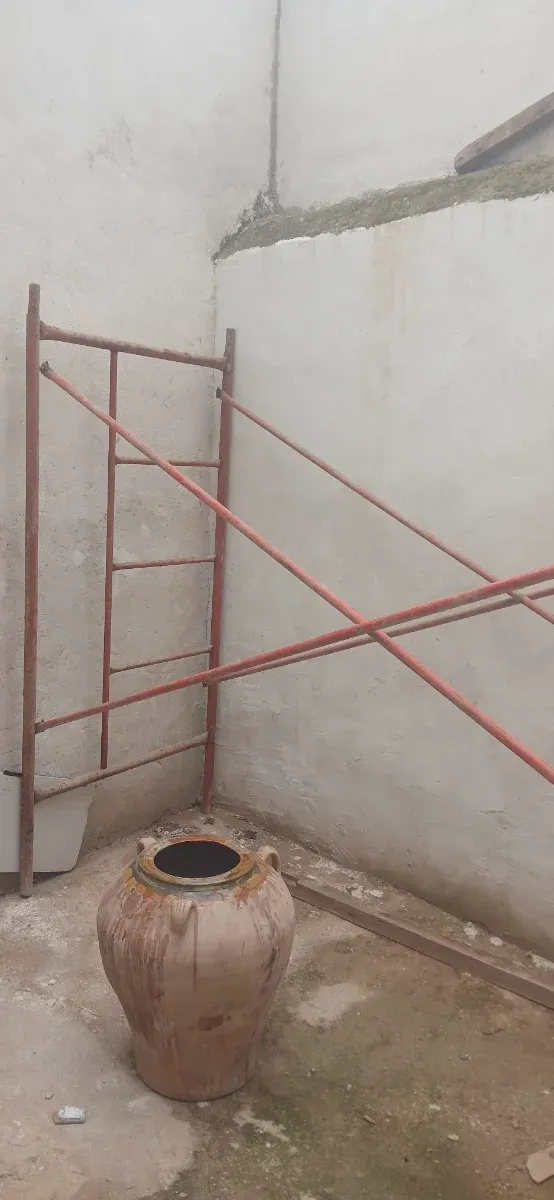 Andamio completos metálico rojo Nuevos de 03 y 04