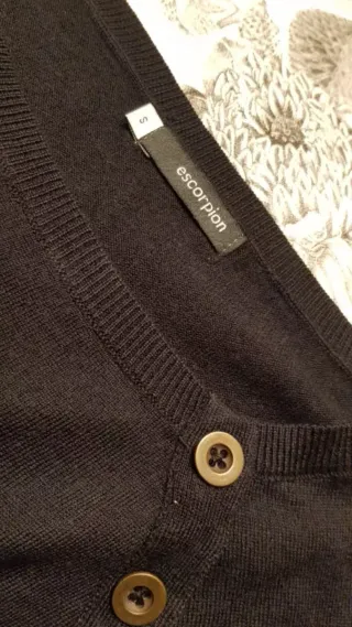 Jersey Escorpión Negro Talla S