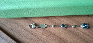 Pulsera Swarovski con piedras azules