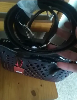 Bolso Alfaparf Milano Negro y Rojo