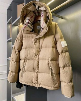 Piumino Burberry Beige