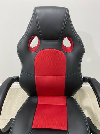 Silla Gaming Negra y Roja