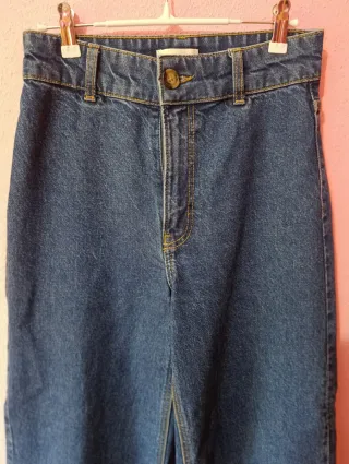 Pantalón culotte vaquero