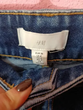 Pantalón culotte vaquero